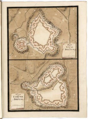 Plan von Elvas