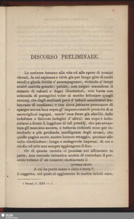 Discorso Preliminare