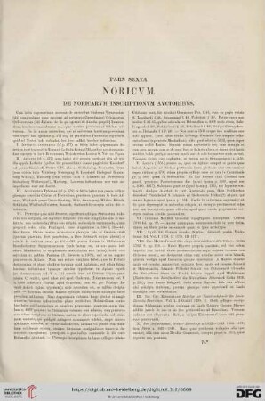 Pars sexta: Noricum