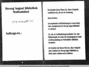 Von der Reformation der Christenheyt und der Kirchen