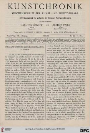 Heft 26 (26. Mai 1892)