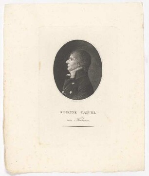 Bildnis des Etienne Calvel