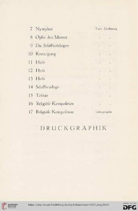 Druckgraphik (Nr.9-38)