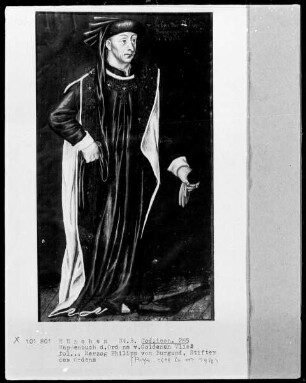 Wappenbuch des Ordens vom Goldenen Vliess — Herzog Philipp von Burgund