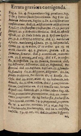 Errata graviora corrigenda.