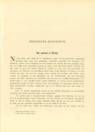 Dertiende hoofdstuk. Een opstand te Tjitrap