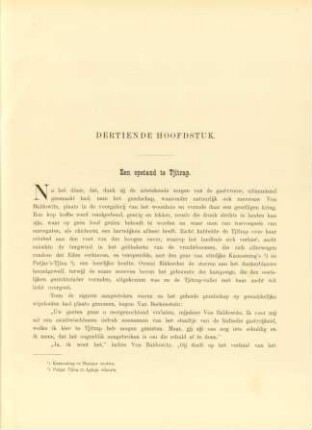 Dertiende hoofdstuk. Een opstand te Tjitrap