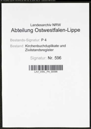 Kirchenbuchduplikat der katholischen Landgemeinde St.Patrokli Börde, Kreis Soest (GHT 1860). (Gemeinde: Katholische Landgemeinde St.Patrokli Börde)