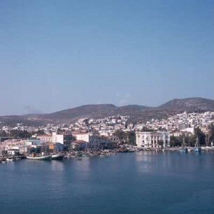 Lesbos, Mytilíni, Hafen und Stadt
