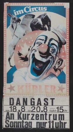 Im Circus Kübler, Varel, 2000