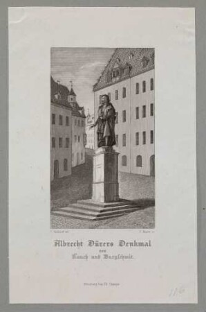 Albrecht Dürers Denkmal von Rauch und Burgschmit
