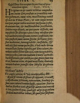 L. Coelii Lactantii Firmiani, Diuinarum institutionum Libri VII.