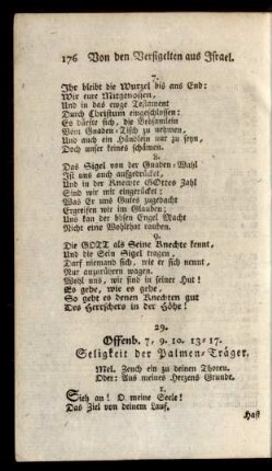 29. Offenb. 7,9.10.13-17. ...