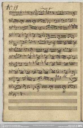 19. Anonymus, Andante, B-Dur