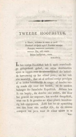 Tweede hoofdstuk