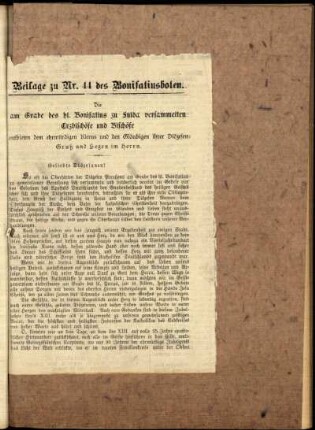 Zweite Ausgabe vom Sonntag, den 02. November 1902.