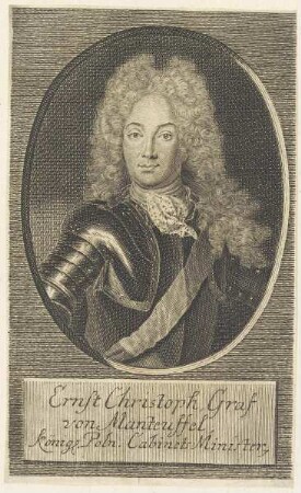 Bildnis des Ernst Christoph, Graf von Manteuffel