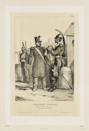 Infanterist und Brigadier