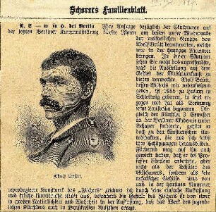 Bildnis von Adolf Brütt (1855-1939)