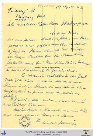 Autogr. Nr. 965