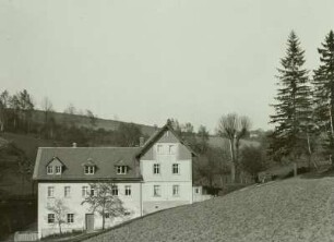 Gehringswalde, Palmbaumschacht, Huthaus von Südwesten