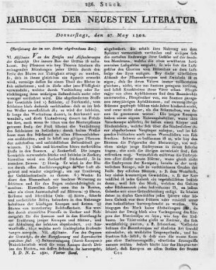 1802-05-27 : 286. Stück