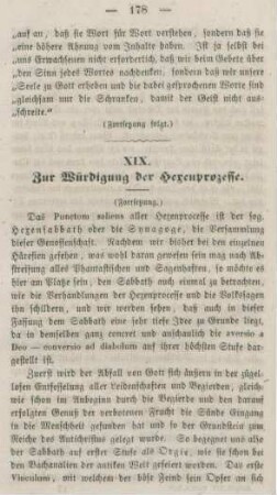 178-185 Zur Würdigung der Hexenprozesse : Fortsetzung
