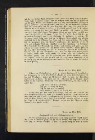 Anecho, den 24. März 1905.