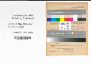 Entnazifizierung Hermann Helmich, geb. 27.09.1893 (Architekt)