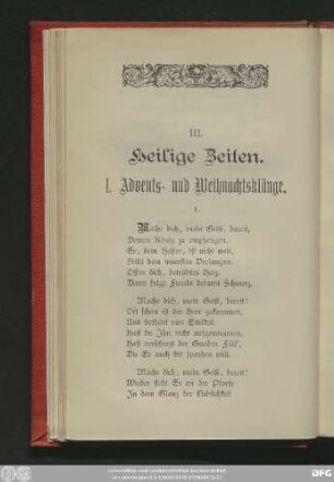 1. [Mach dich, mein Geist, bereit]