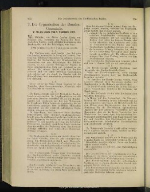 Das Consulatwesen des Norddeutschen Bundes