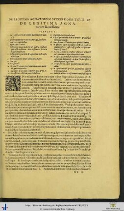 Titulus II. De Legitima Agnatorum successione.