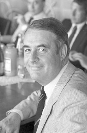 FDP-Kandidat bei der Europawahl am 10. Juni 1979 Hanns-Christian Heyer-Stuffer