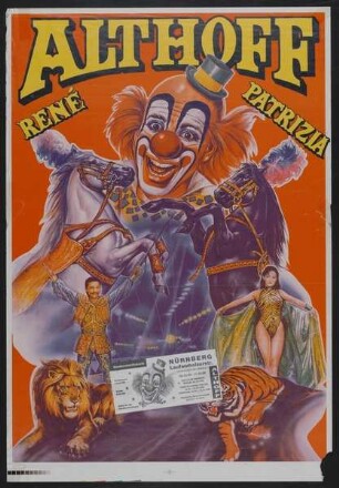 Circus René und Patrizia Althoff, Nürnberg, 1999