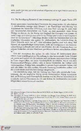 3.b. Die Beteiligung Eduards (I.) am Kreuzzug Ludwigs IX. gegen Tunis 1270