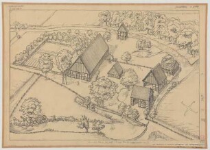 Everswinkel (Kreis Warendorf): Hof Schulte Brüning. Schaubild