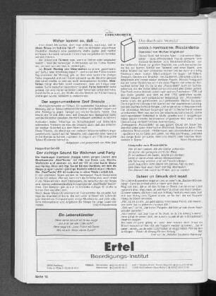 Woher kommt es, dass ...