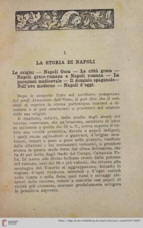 I. La storia di Napoli