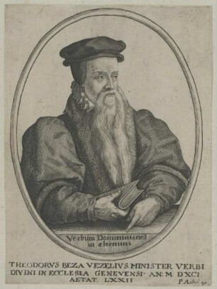 Bildnis des Theodorvs Beza Vezelivs