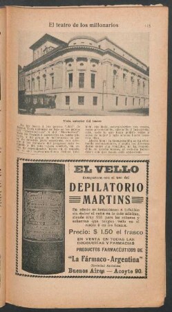 El teatro de los millonarios - [Fotografía]