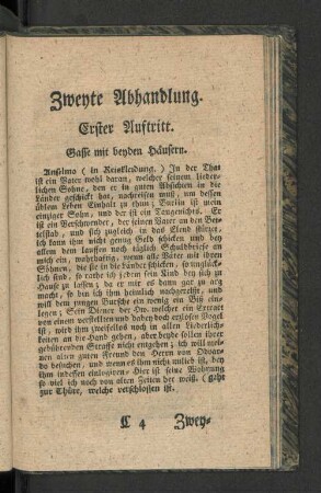 Zweyte Abhandlung.