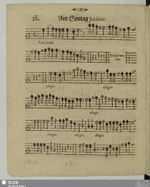 28. Am Sontag Jubilate: Ach Gott wie manches Herzeleid
