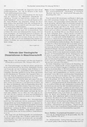 368 [Rezension] Maier, Gerhard, Gemeindeaufbau als Gemeindewachstum