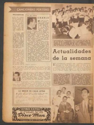 Uno por semana: Charlo