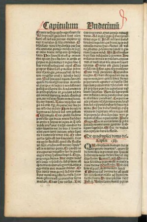 De quadruplici domo dei Capitulum .xii.