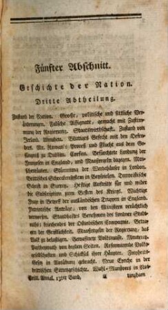 Annalen der Brittischen Geschichte des Jahrs ... : Als eine Fortsetzung des Werks England und Italien. 13, 1794