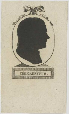 Bildnis des Chr. Gaertner