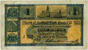 Geldschein, 1 Pfund, 1.3.1935