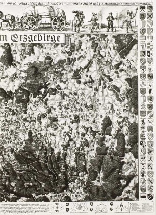 Eisen im Erzgebirge, Bildkarte