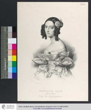Constance Dahn geb. le Gaye / Königl. bair. Hofschauspielerin / D. Haiz : Königl. bair. Hofschauspielerin